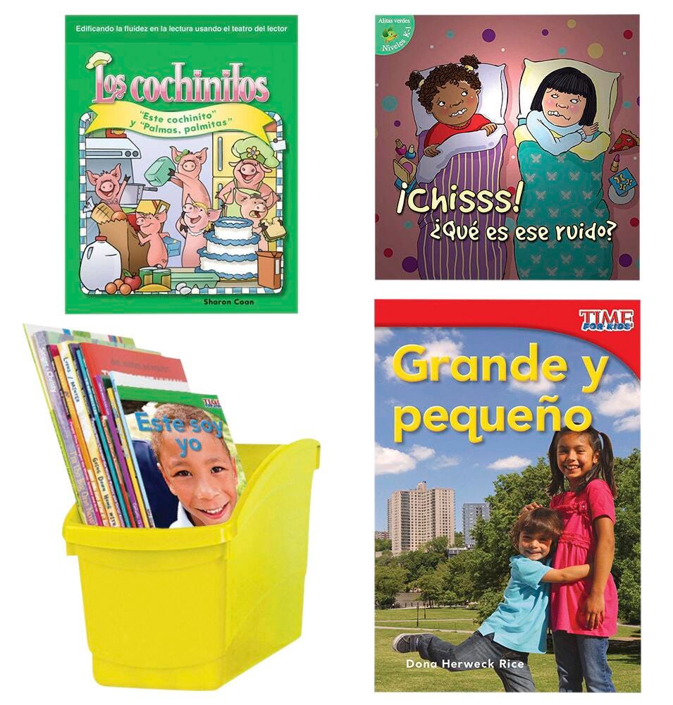 Achieve It! Spanish Leveled Readers A-B Fiction & Nonfiction: Complete Set, Item Number 2105585